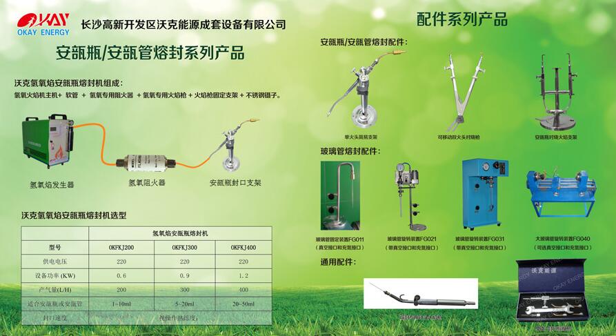沃克携最新玻璃管熔封系列产品参加2016重庆材料展